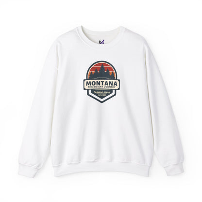 Montana Big Sky "Explore More" Unisex Crewneck Sweatshirt