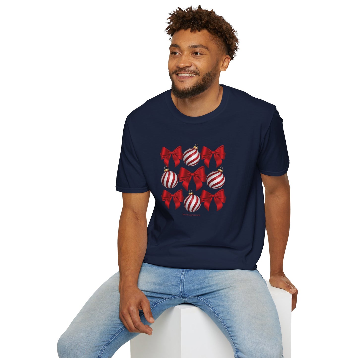 Holiday Elegance Unisex Softstyle T-Shirt