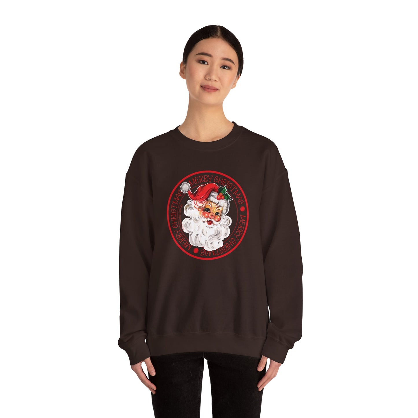 Jolly Santa Unisex Heavy Blend™ Crewneck Sweatshirt