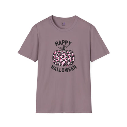 Sassy Pink Pumpkin Patch Unisex Softstyle Crewneck T-Shirt