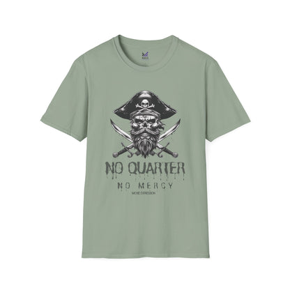 Blackbeard Pirate 'No Quarter, No Mercy' Crewneck Tee