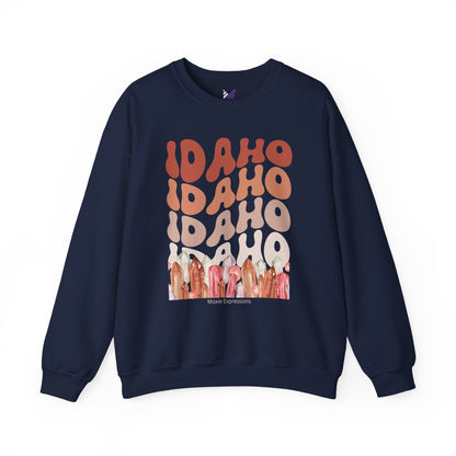 Idaho Gemstone Fusion Unisex Crewneck Sweatshirt