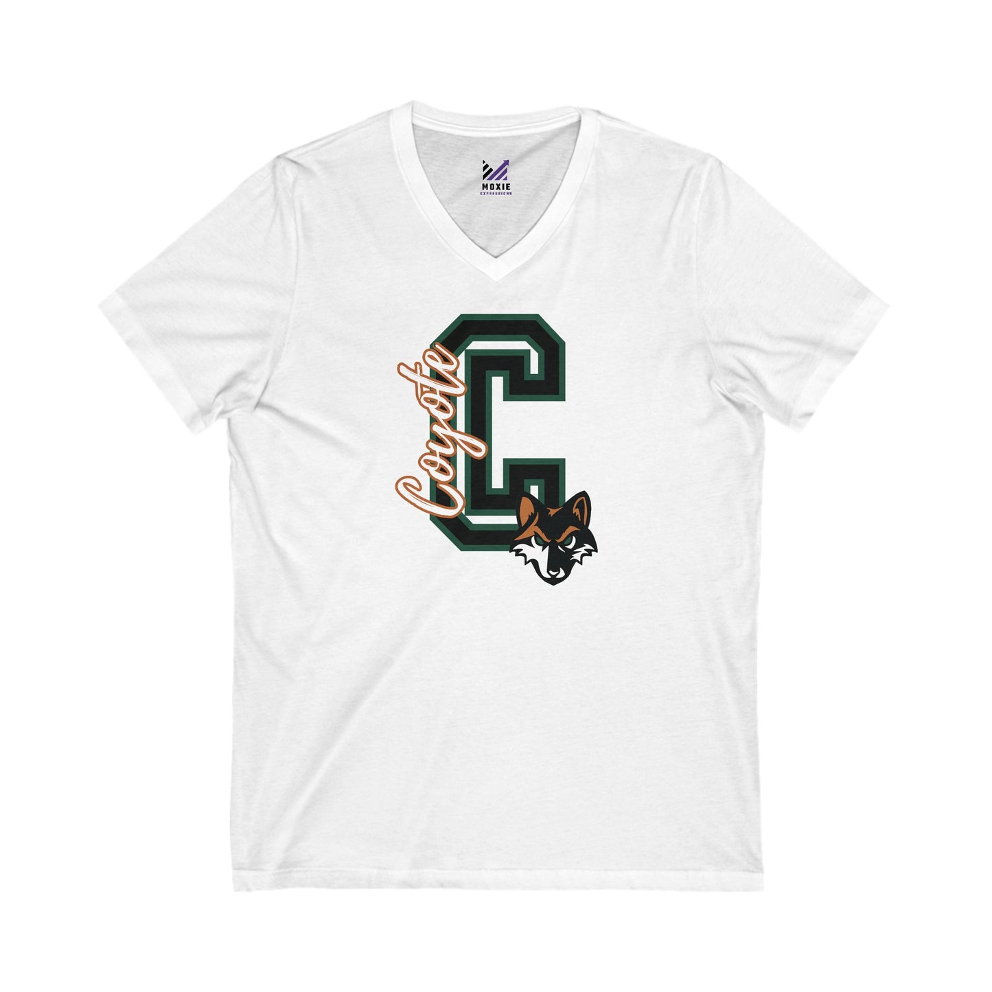 Campo Cheer - Coyote C Green (V-Neck, Bella Canvas)