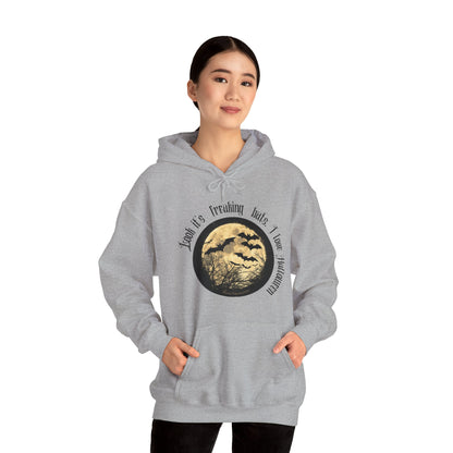 Twilight Bats Unisex Hooded Sweatshirt
