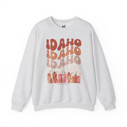 Idaho Gemstone Fusion Unisex Crewneck Sweatshirt