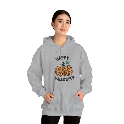 Cheetah Chic Pumpkin Patch Unisex Hooded Sweatshirt
