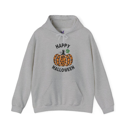 Cheetah Chic Pumpkin Patch Unisex Hooded Sweatshirt