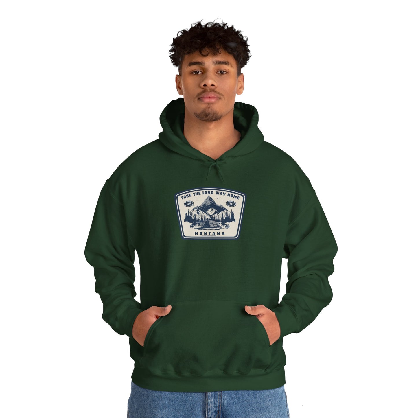 Montana Wanderer Unisex Crewneck Sweatshirt