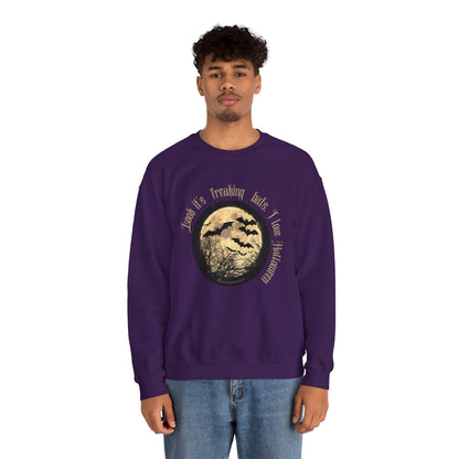 Twilight Bats Unisex Softstyle Crewneck T-Shirt