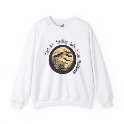 Twilight Bats Unisex Softstyle Crewneck T-Shirt
