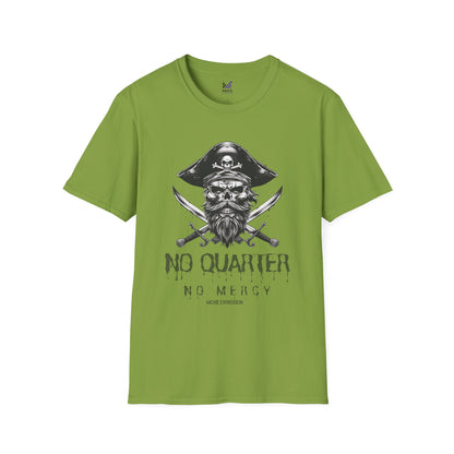 Blackbeard Pirate 'No Quarter, No Mercy' Crewneck Tee
