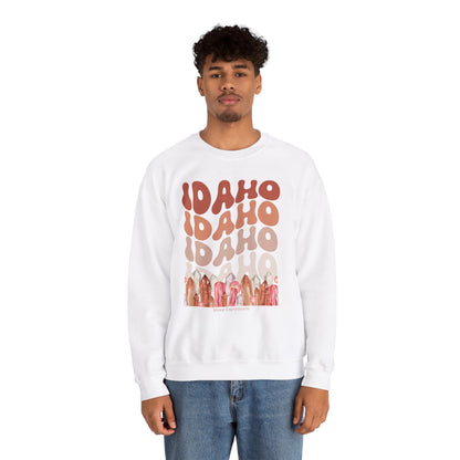 Idaho Gemstone Fusion Unisex Crewneck Sweatshirt