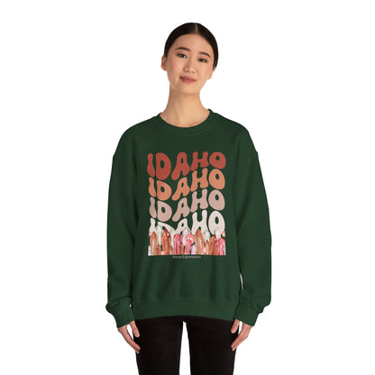 Idaho Gemstone Fusion Unisex Crewneck Sweatshirt
