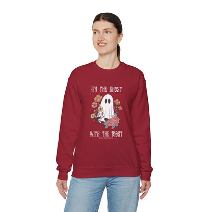 Ghost with the Most Unisex Crewneck Sweatshirt