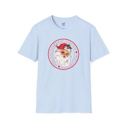 Jolly Santa Unisex Softstyle T-Shirt