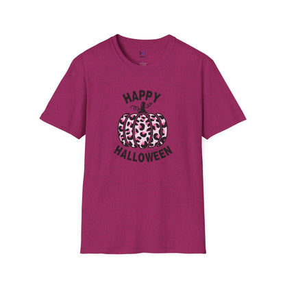 Sassy Pink Pumpkin Patch Unisex Softstyle Crewneck T-Shirt