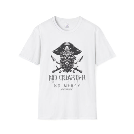 Blackbeard Pirate 'No Quarter, No Mercy' Crewneck Tee