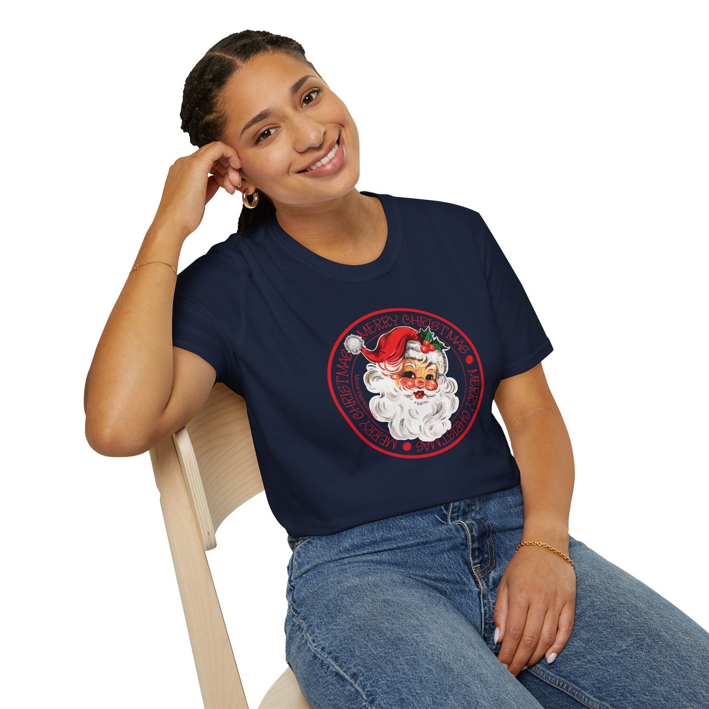 Jolly Santa Unisex Softstyle T-Shirt