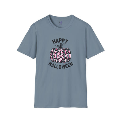 Sassy Pink Pumpkin Patch Unisex Softstyle Crewneck T-Shirt