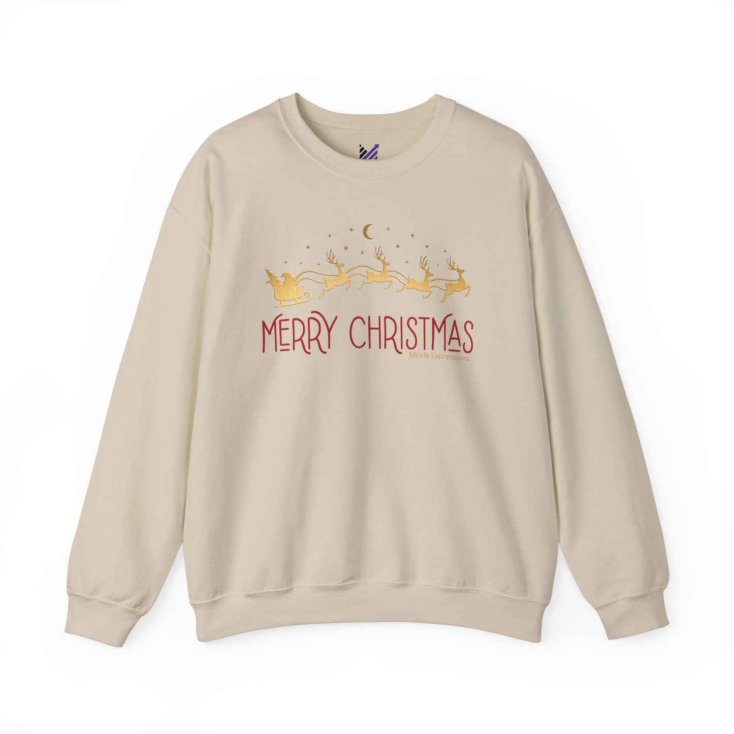 Santa's Sleigh Unisex Heavy Blend™ Crewneck Sweatshirt