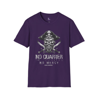 Blackbeard Pirate 'No Quarter, No Mercy' Crewneck Tee