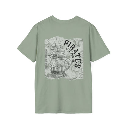 Blackbeard Pirate 'No Quarter, No Mercy' Crewneck Tee