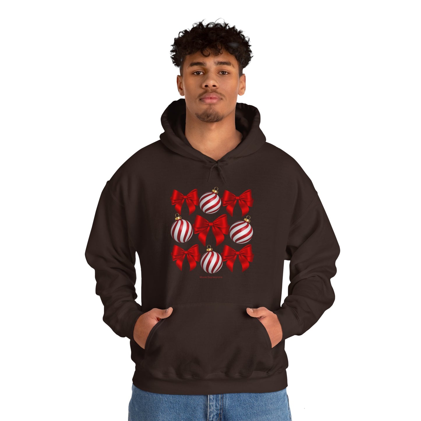 Holiday Elegance Unisex Heavy Blend™ Hooded Sweatshirt