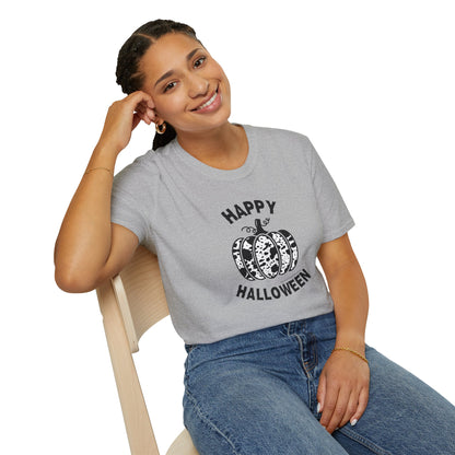 Cow Pumpkin Patch Unisex Softstyle Crewneck T-Shirt