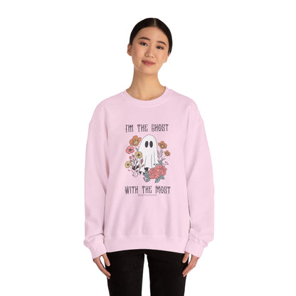 Ghost with the Most Unisex Crewneck Sweatshirt