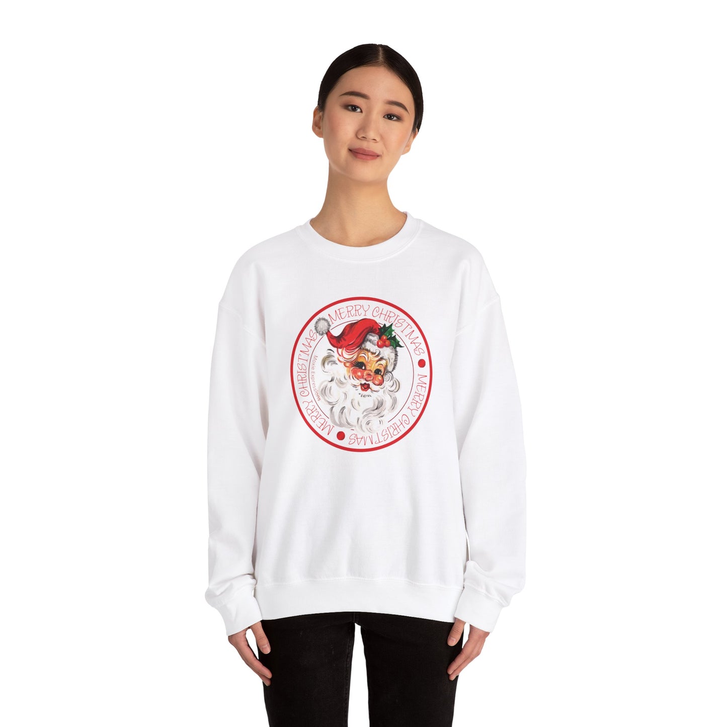 Jolly Santa Unisex Heavy Blend™ Crewneck Sweatshirt