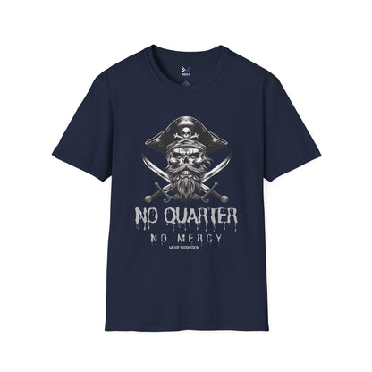 Blackbeard Pirate 'No Quarter, No Mercy' Crewneck Tee