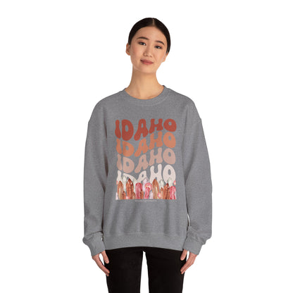 Idaho Gemstone Fusion Unisex Crewneck Sweatshirt