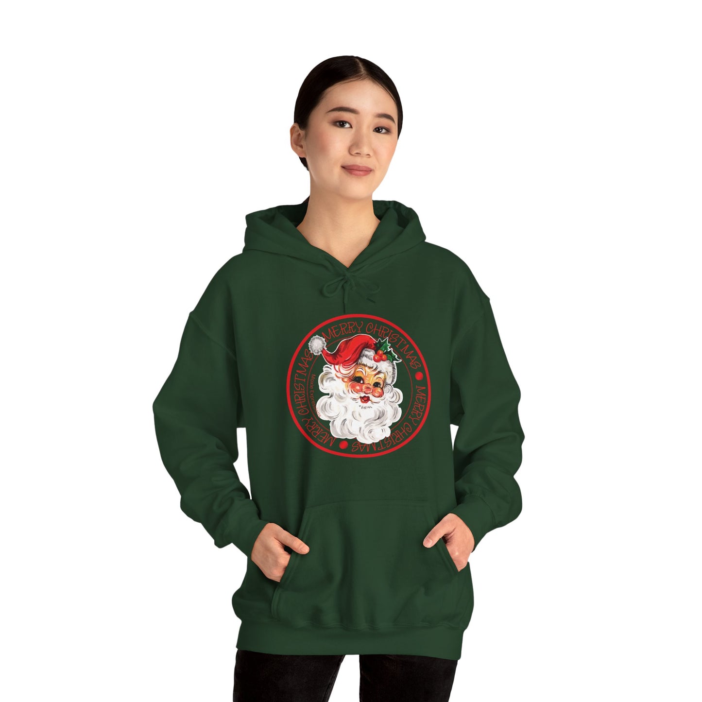 Jolly Santa Unisex Heavy Blend™ Hooded Sweatshirt