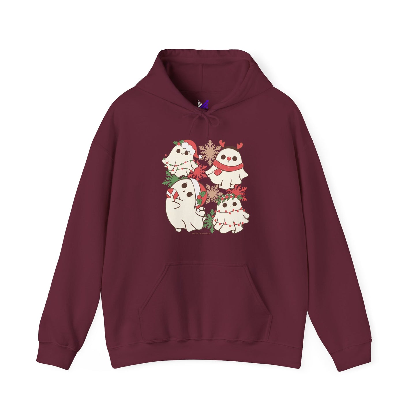 Spirited Holiday Unisex Heavy Blend™ Hooded Sweatshirt