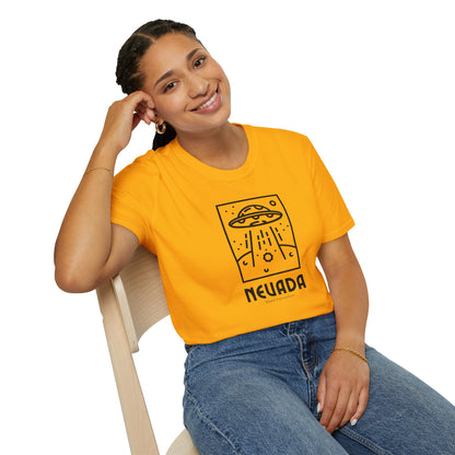 Nevada Alien Encounter Unisex Softstyle Crewneck T-Shirt