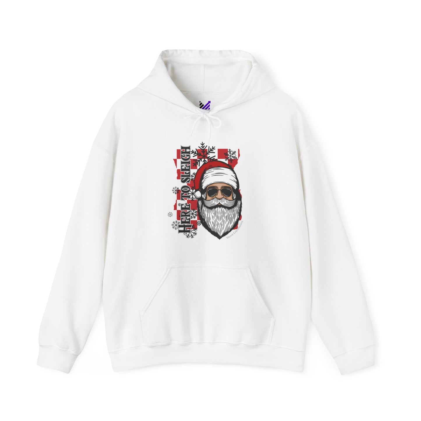 Sleigh Santa Claus Unisex Heavy Blend™ Hooded Sweatshirt