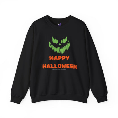 Spooky Jack o Lantern Unisex Crewneck Sweatshirt