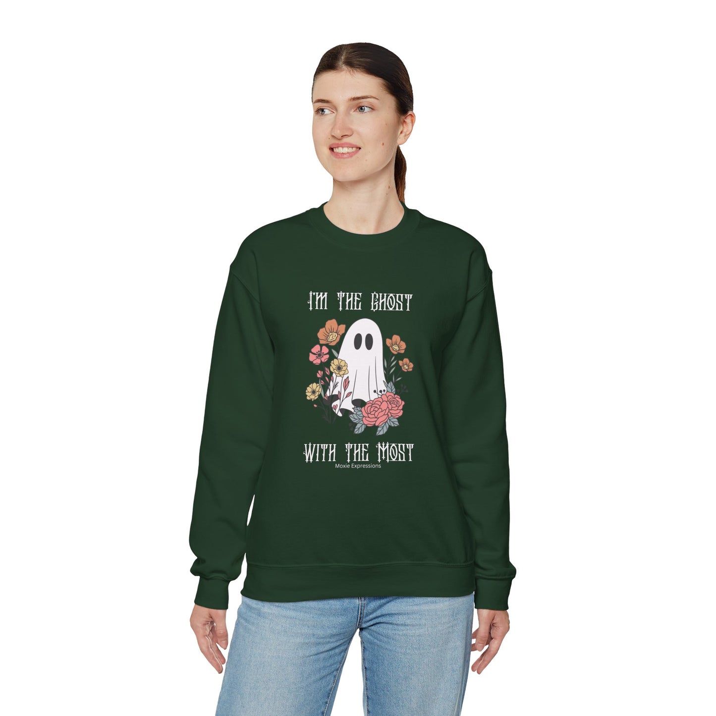 Ghost with the Most Unisex Crewneck Sweatshirt