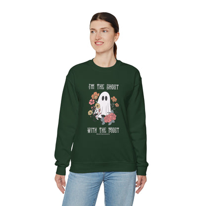 Ghost with the Most Unisex Crewneck Sweatshirt