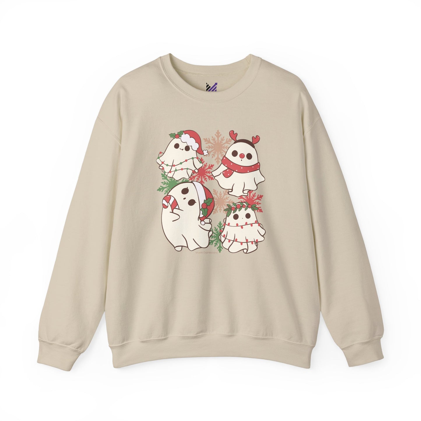 Spirited Holiday Unisex Heavy Blend™ Crewneck Sweatshirt