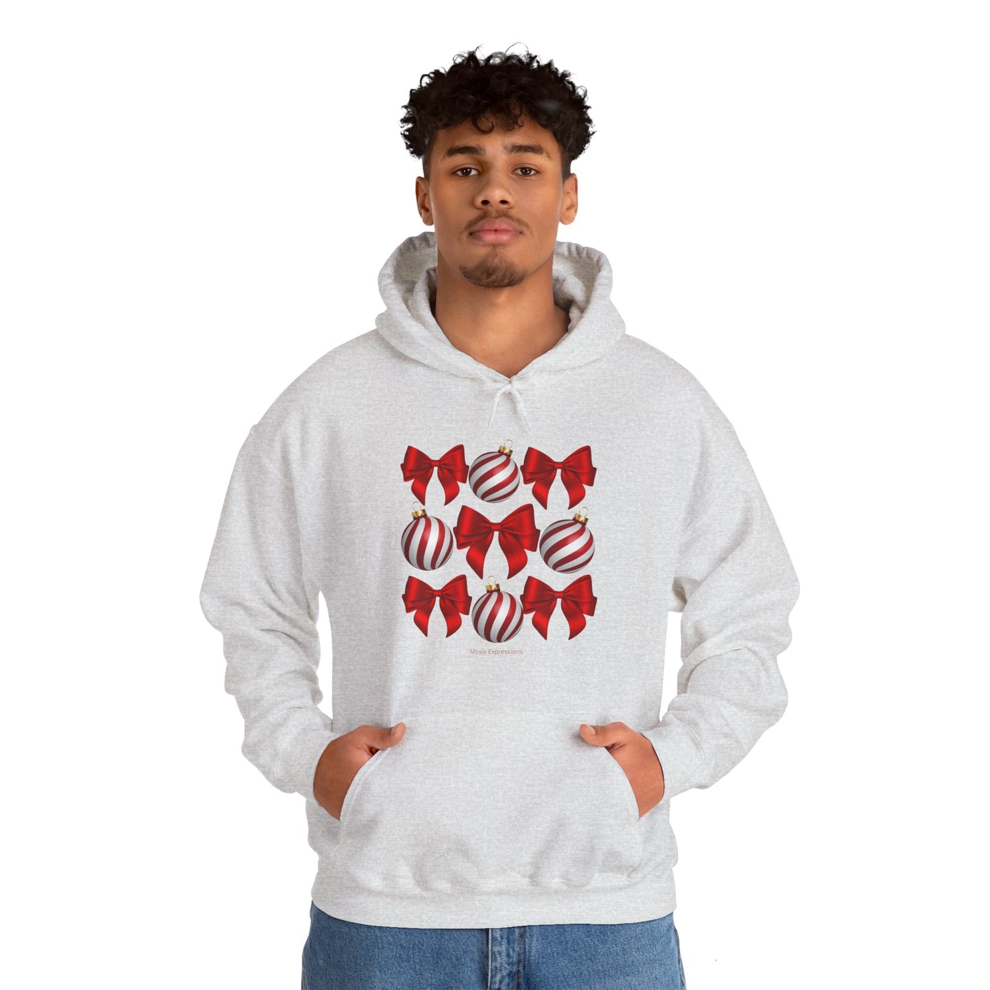 Holiday Elegance Unisex Heavy Blend™ Hooded Sweatshirt