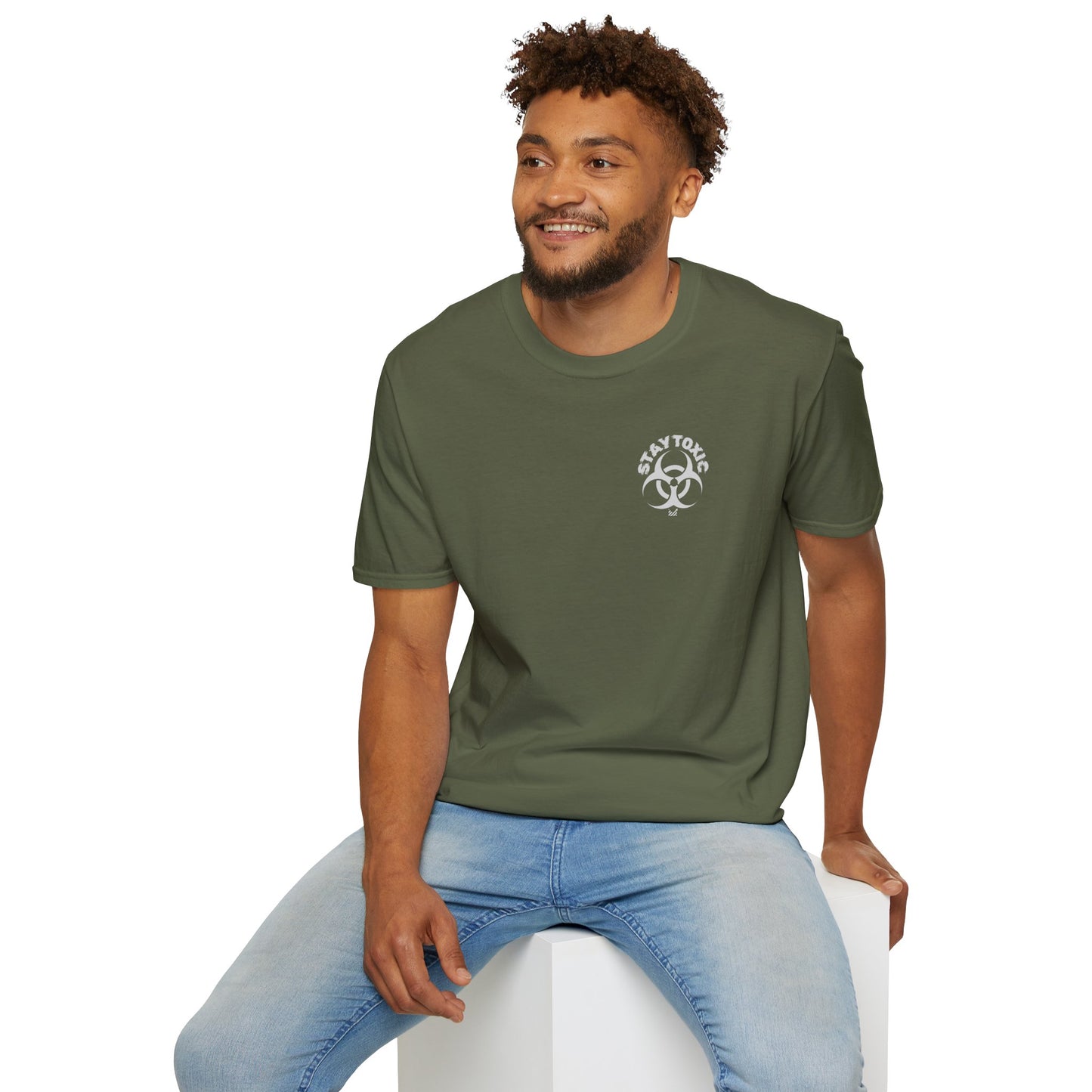 Stay Toxic Unisex Softstyle Crewneck T-Shirt