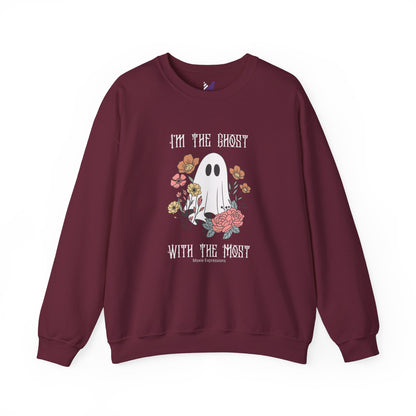 Ghost with the Most Unisex Crewneck Sweatshirt
