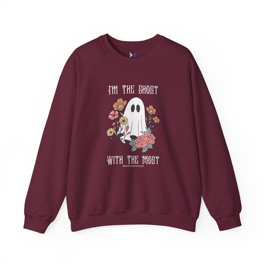 Ghost with the Most Unisex Crewneck Sweatshirt
