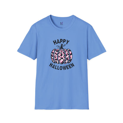 Sassy Pink Pumpkin Patch Unisex Softstyle Crewneck T-Shirt