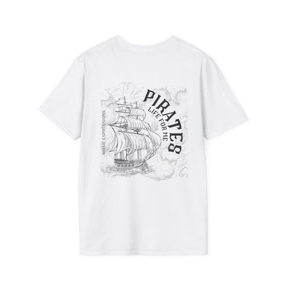 Blackbeard Pirate 'No Quarter, No Mercy' Crewneck Tee