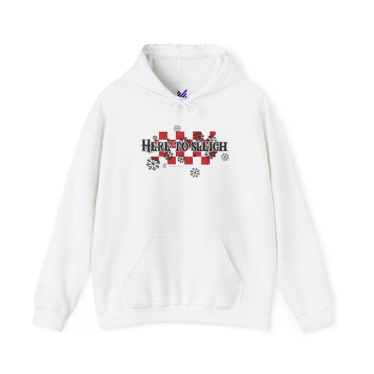 Sleigh Snowflake Unisex Heavy Blend™ Hooded Sweatshirt