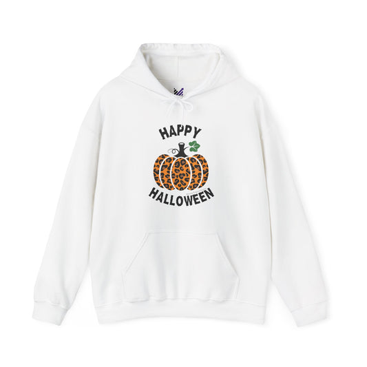 Cheetah Chic Pumpkin Patch Unisex Hooded Sweatshirt