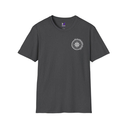 Adventure-Inspired Unisex Softstyle T-Shirt - 'Wander the Seven Seas' Design