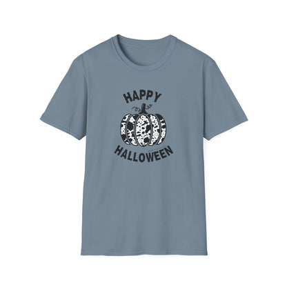 Cow Pumpkin Patch Unisex Softstyle Crewneck T-Shirt